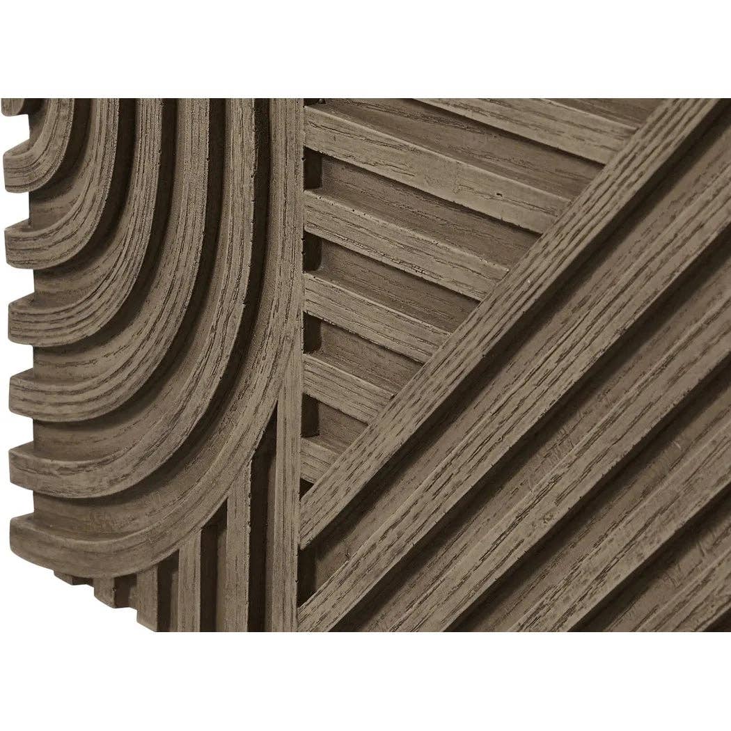 LOOMLAN - Vente Tables d'appoint - Table carrée Serenity - Table d'appoint extérieure marron6