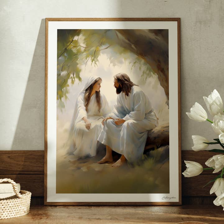 The Painted Gospel - Wholesale Art Print - Spring of Life | Fine Art Print