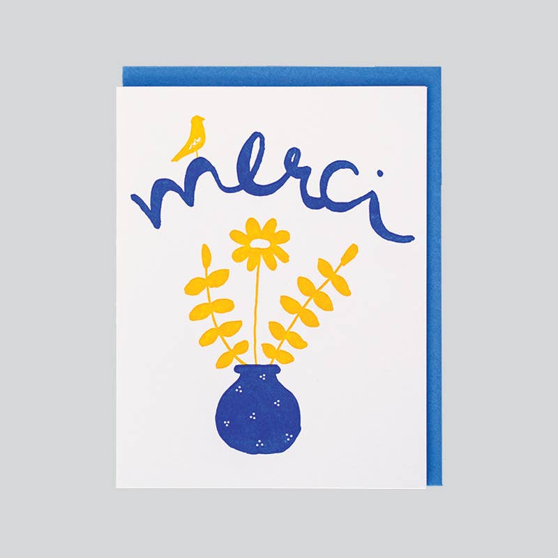 folio press & paperie - Wholesale Bedanktkaartje - Merci - Bedankkaart0