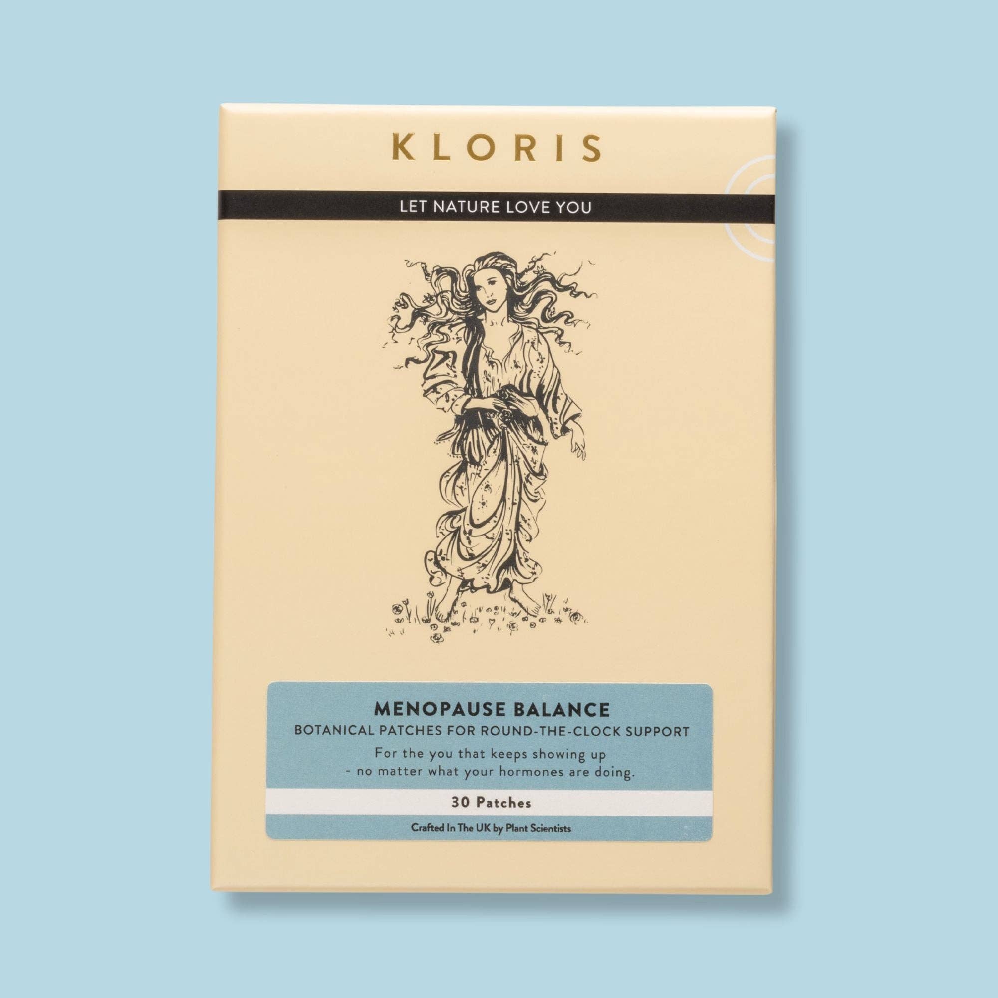 KLORIS – wholesale Topical wellness patches – Menopause Balance Patches – Natural Daily Relief 30 Day Pack7