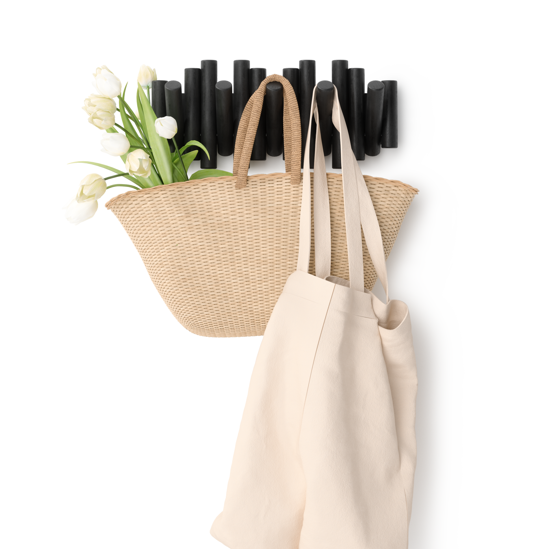 Umbra - Wholesale Wall Hook - Picket Wall-Mounted Coat Rack Rail Hook19