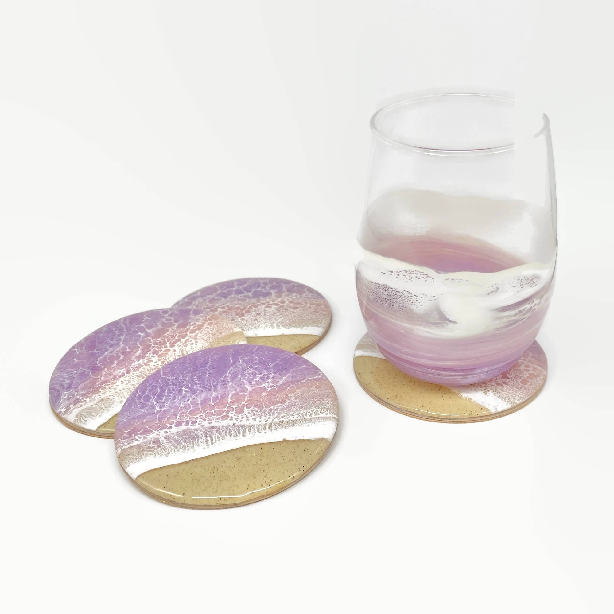 Sea Lion Studio – Großhandel Untersetzer – Ocean Wave Untersetzer-Set (4 Stück)21