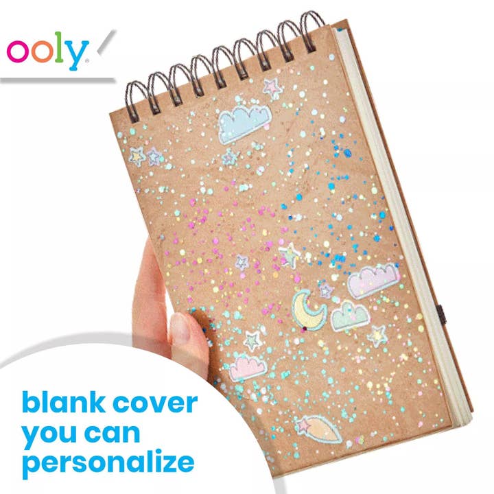 OOLY - Wholesale Sketchbook/Sketchpad - D.I.Y. Cover: White Paper Sketchbook (5" x 7.5";75 Pages)3