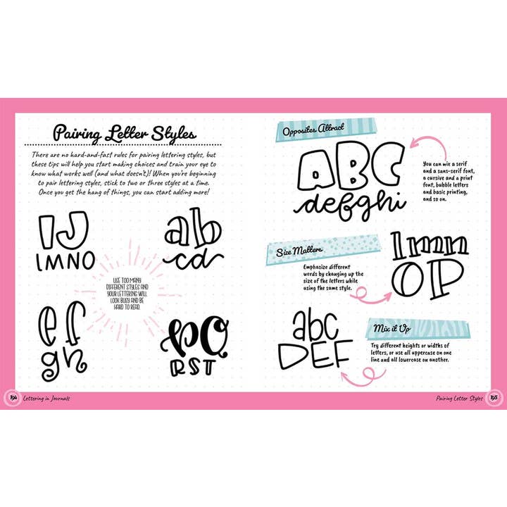 Simon & Schuster - Wholesale Crafts, Hobbies & DIY - Cute Hand Lettering by Cindy Guentert-Baldo5