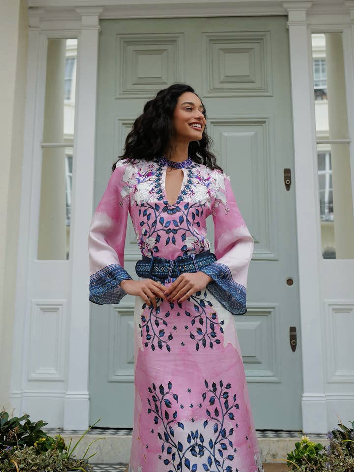 MACKENZIEMODE - Wholesale Dress – Women's - The Pink Panther Maxi16