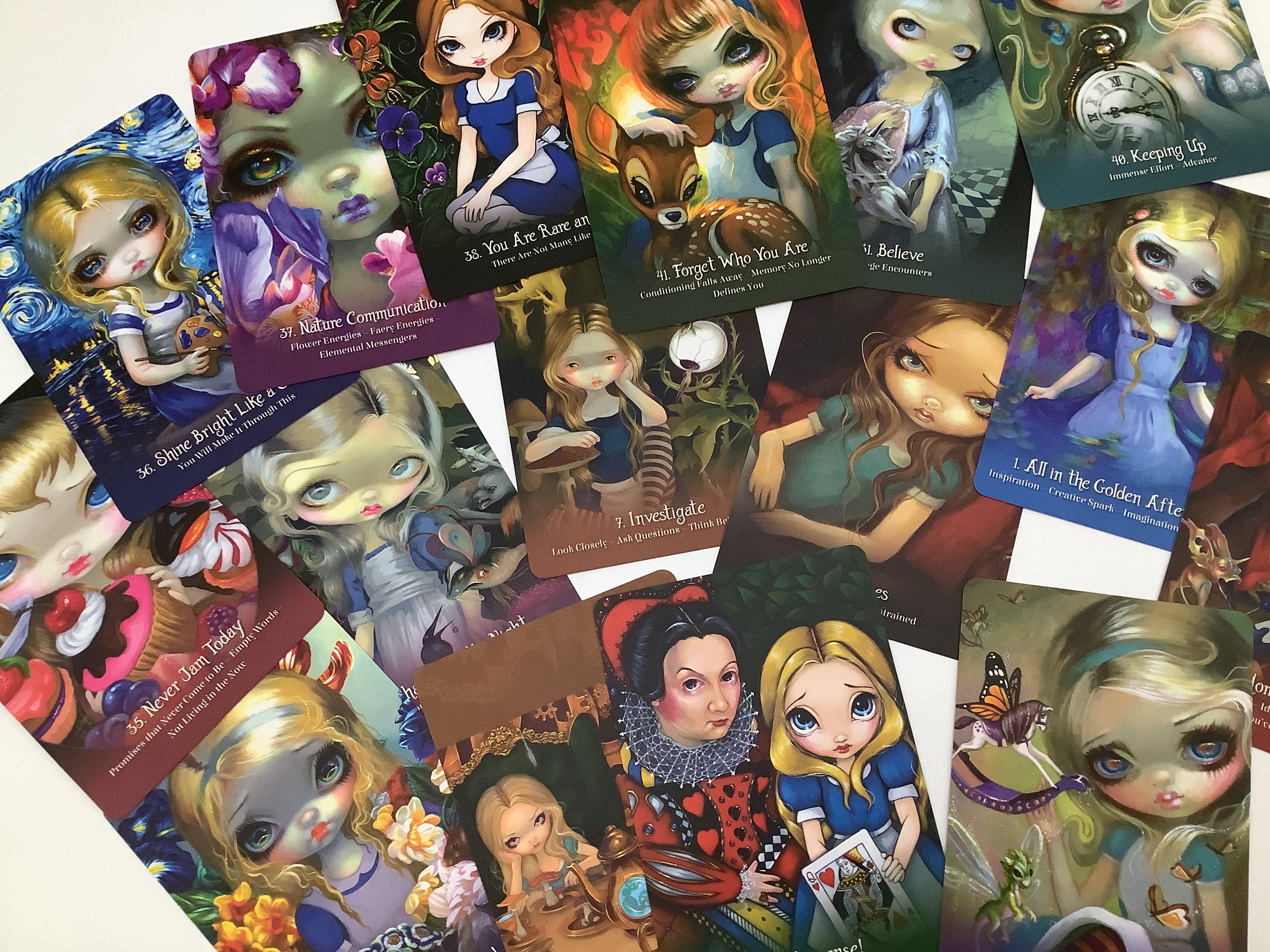 All Little Cute Things - Wholesale Tarot cards - Alice Wonderland Tarot Cards Deck. Oracle Magic Gift4