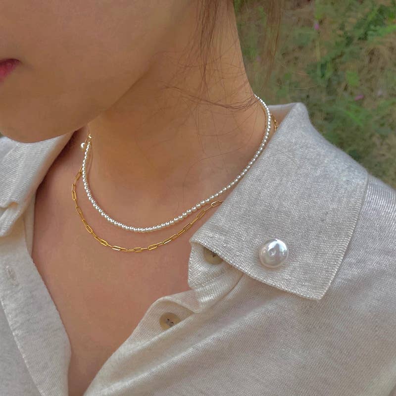 Sweet Cherry Sky - Wholesale Pendant/Charm Necklace - Pearl Beaded Personalized Initial Necklace with Charms5