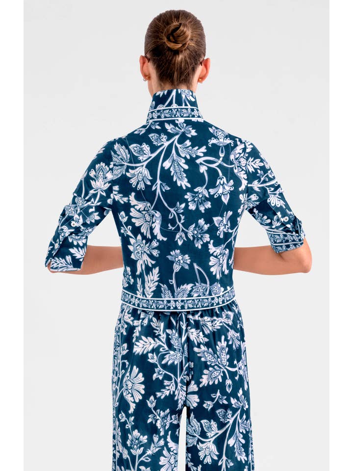 Gretchen Scott LLC – Blusa - Mulher por atacado – Top Sem Esforço - Pontilhado Deslumbrante2