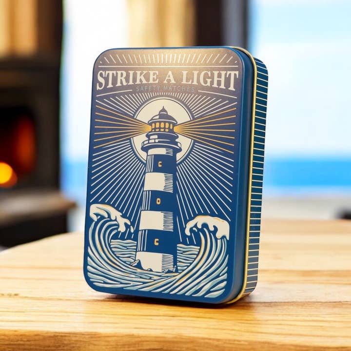 TINIT - Wholesale Lucifersdoosje/houder - De 'Strike a Light' Match Tin van TINIT