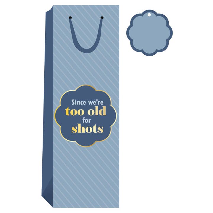 Too Old Wine Bags for wholesale by Drinks on Me