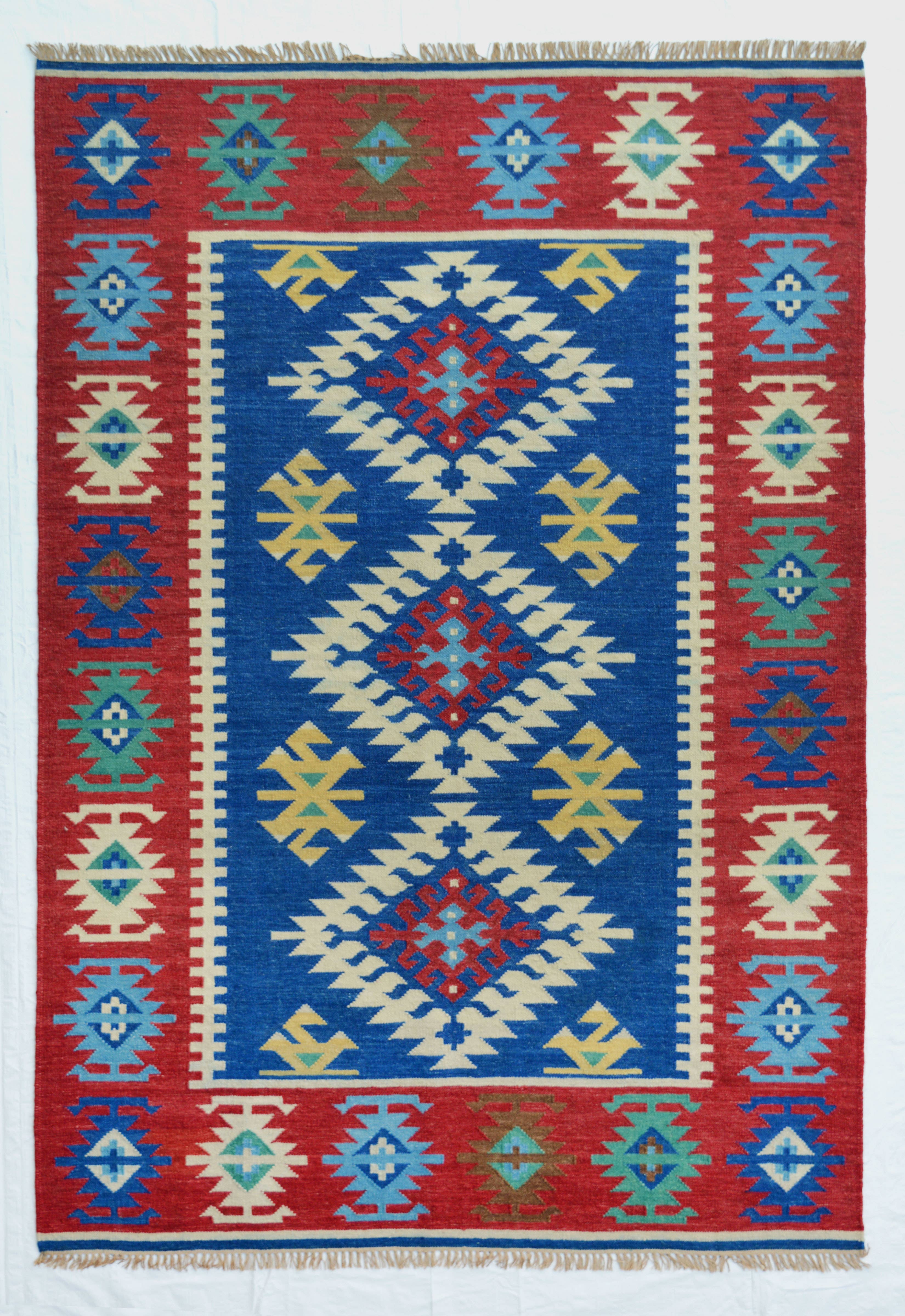 Intertrade s.a - Wholesale Area Rug - KILIM INDIA -100% WOOL DN 3053 - VARIOUS SIZES0