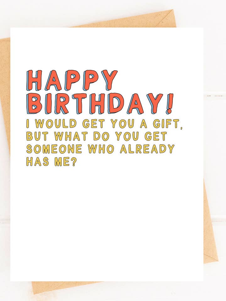 Birthday Card from Cat for Pet Parent Cat Mom Birthday Card for wholesale by Five Dot Post