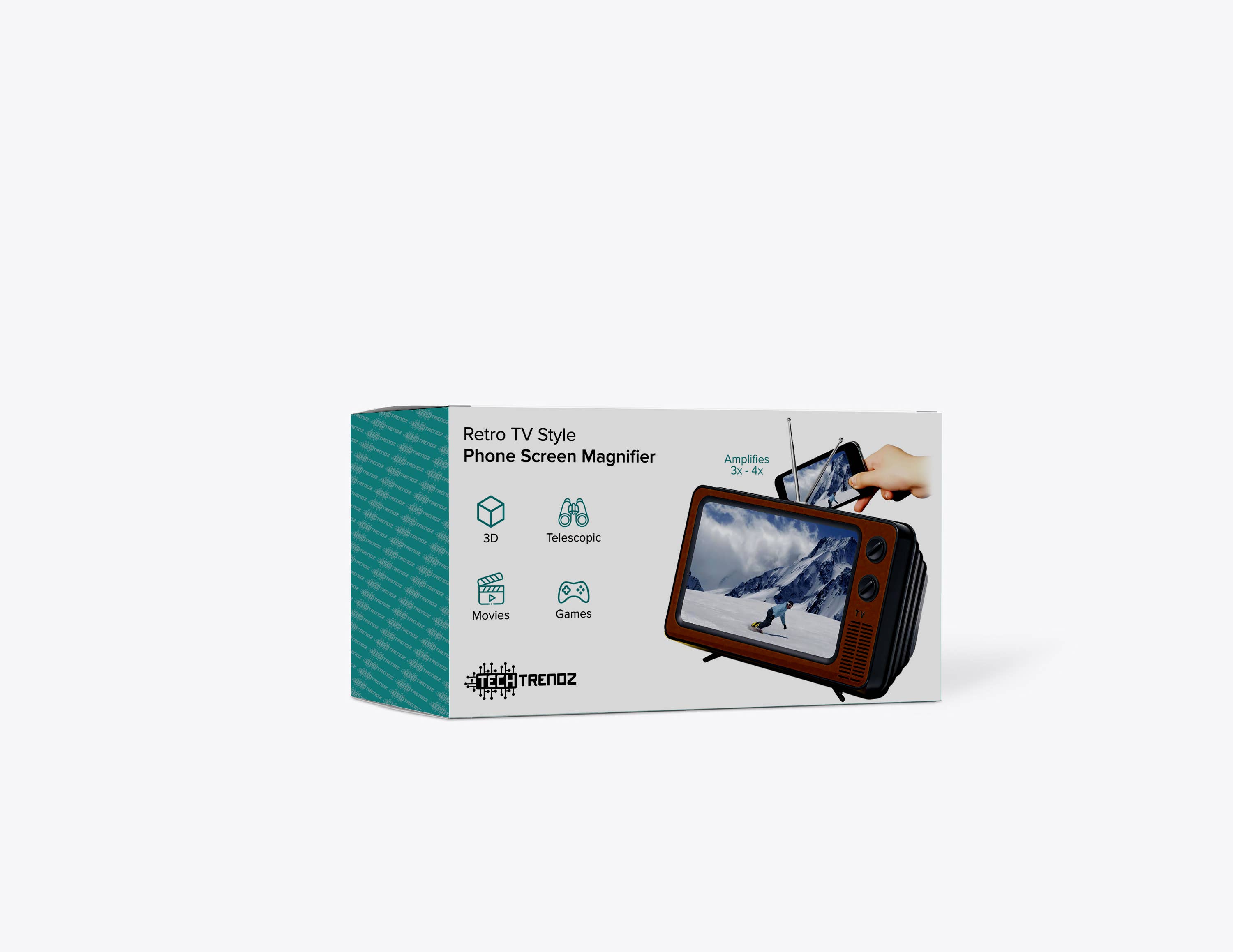 Tech Trendz - Wholesale Magnifying Glass - Retro Screen Magnifier1