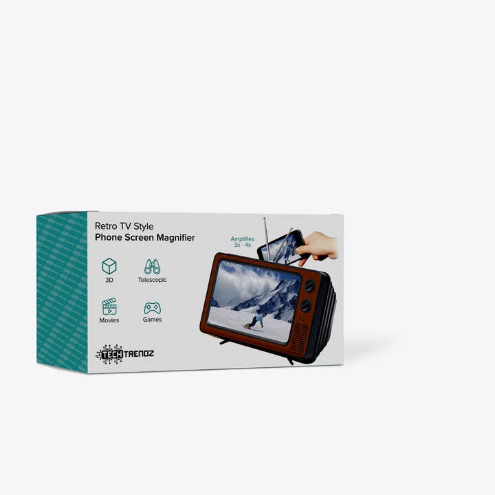Tech Trendz – Lupa por atacado – Ampliador de Ecrã Retro3