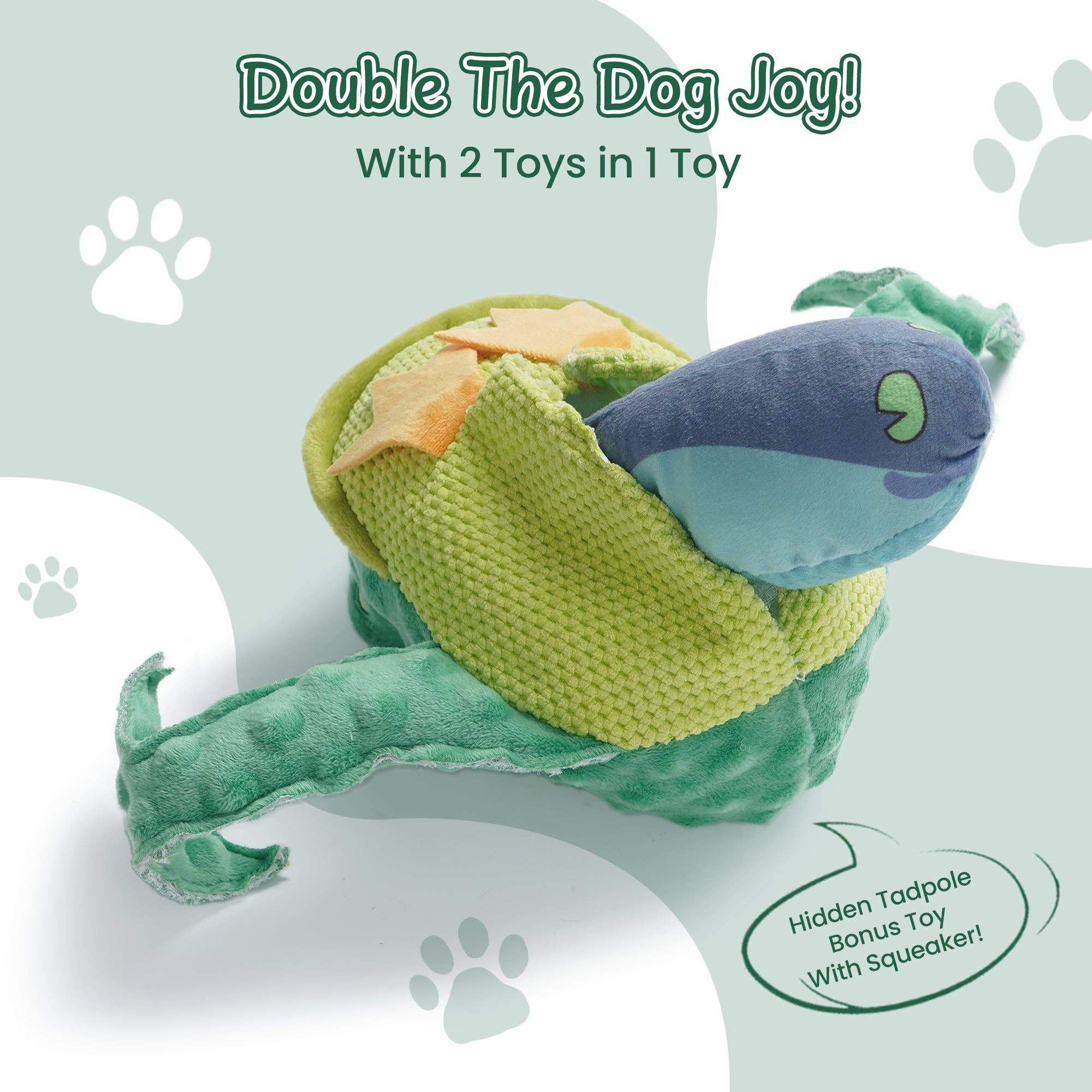 Nocciola - Wholesale Pet Plush Toy - Dog - Nocciola 2 in 1 Frog Prince Plush Dog Toy7