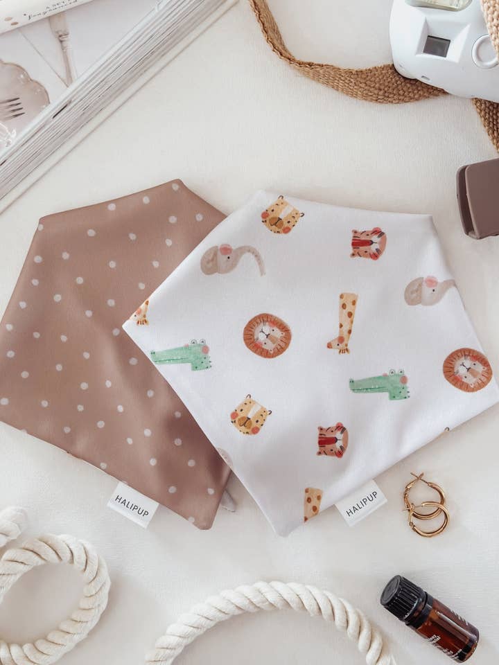 Jungle Pup Dog Bandana for wholesale by Halipup