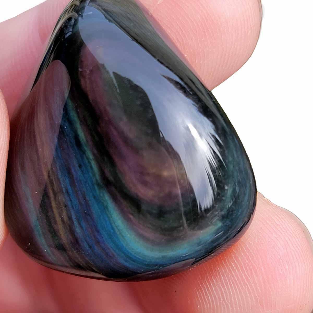 Lapidary Central – wholesale Spiritual stone/crystal – Velvet Obsidian Tumbled Polished Pocket Stones!3