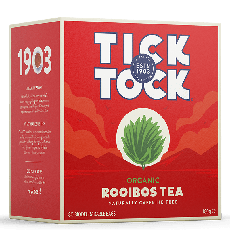 Tick Tock Tea - Wholesale Tea Bags - TICK TOCK-ORGANIC Rooibos Tea8