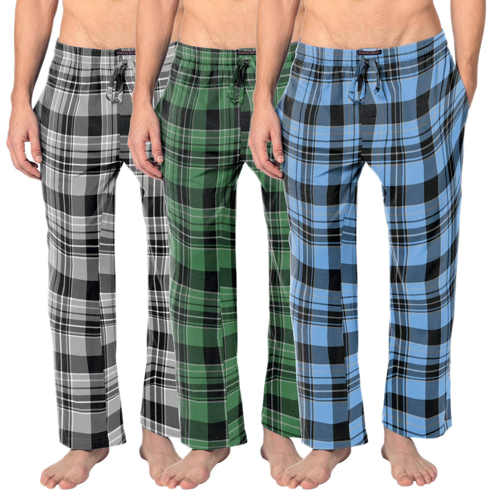 I-Wear Brands - Wholesale Sleepwear Bottom - Men's - Men's Cotton Flannel Lounge Pants9