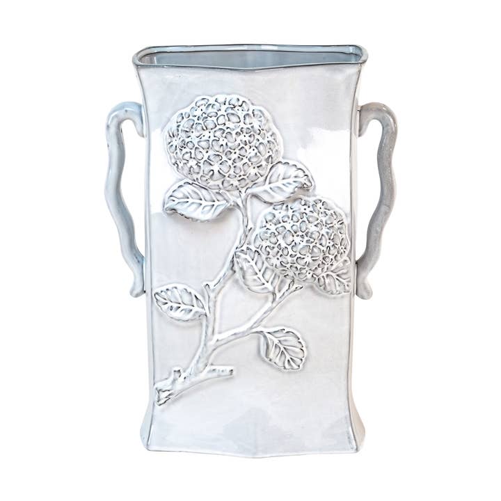 Hydrangea Tall Vase for wholesale by Kavana Decor by The Import Collection