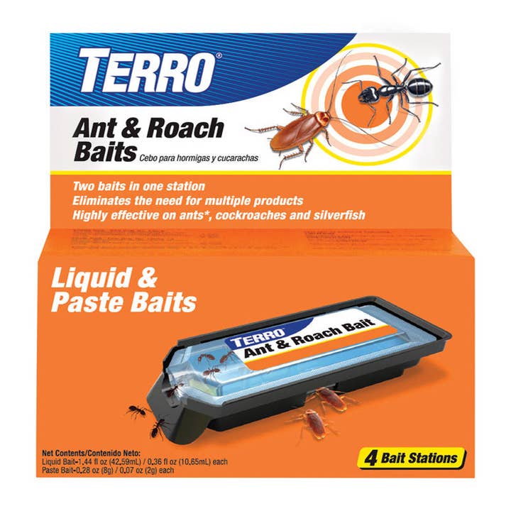 Everyday Supply Co - Wholesale Insect Repellent - TERRO - TERRO Ant and Roach Bait Station 4 pk - Case of 10