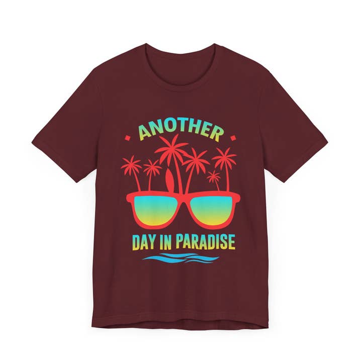 RC'nSONS - Wholesale Screen Printed T-Shirt - Unisex - Another Day In Paradise Unisex Tee51