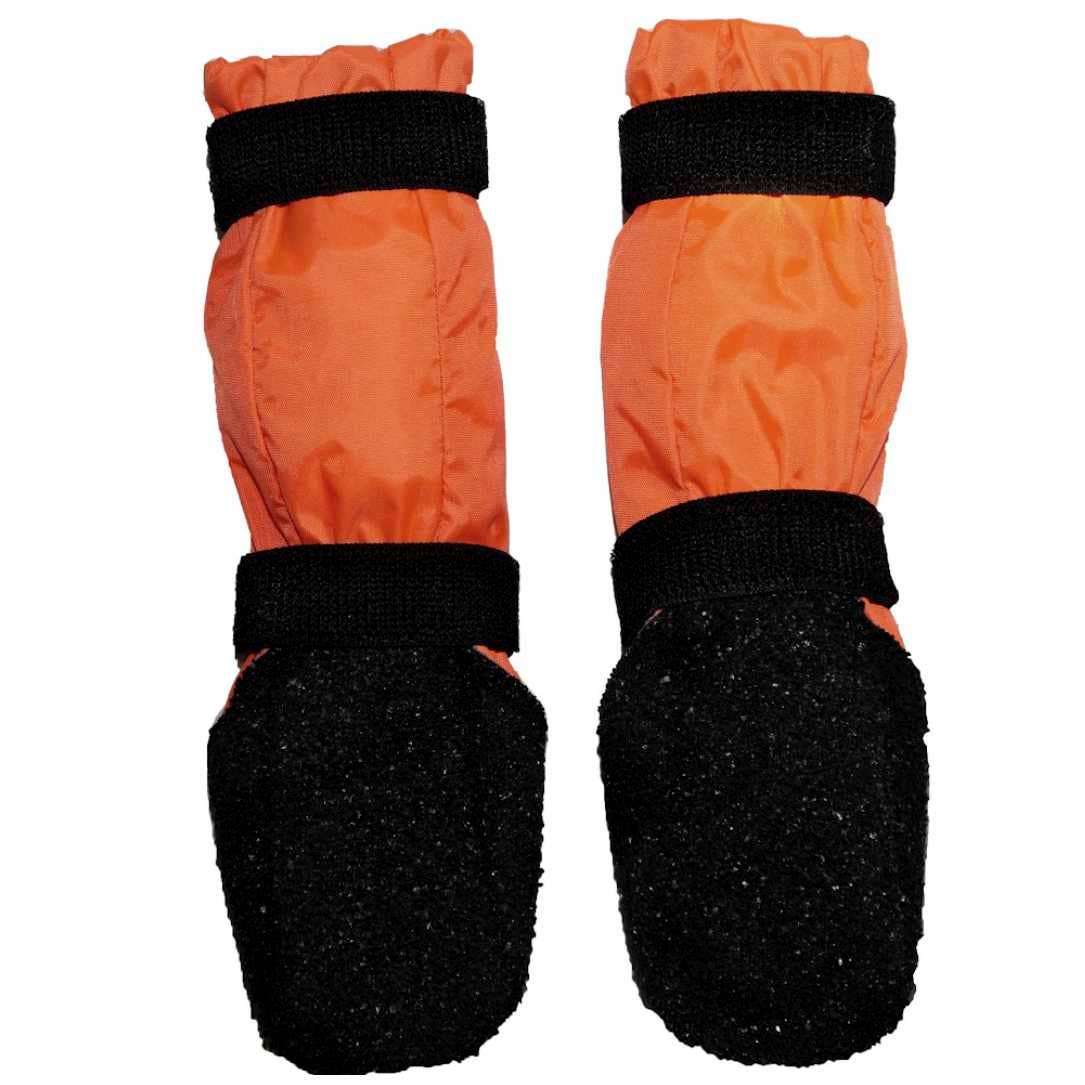 FINNERO - Vente Bottines – chien - FINNERO SULO bottines de protection pour chien, 2 pièces, orange1