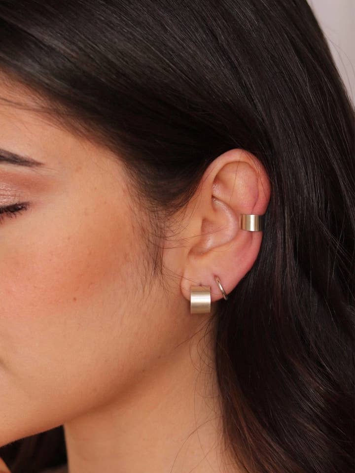 Mikelle Huggy Hoops for wholesale by Mitera Made