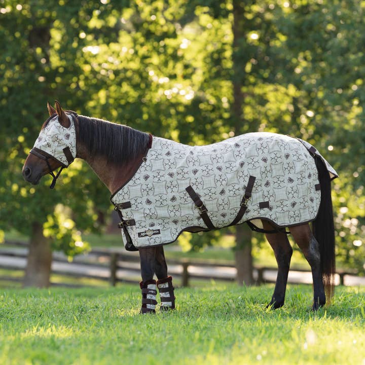Yellowstone 73% UV Horse Protective Fly Sheet SureFit® Designed for an Ideal Fit for wholesale by Kensington