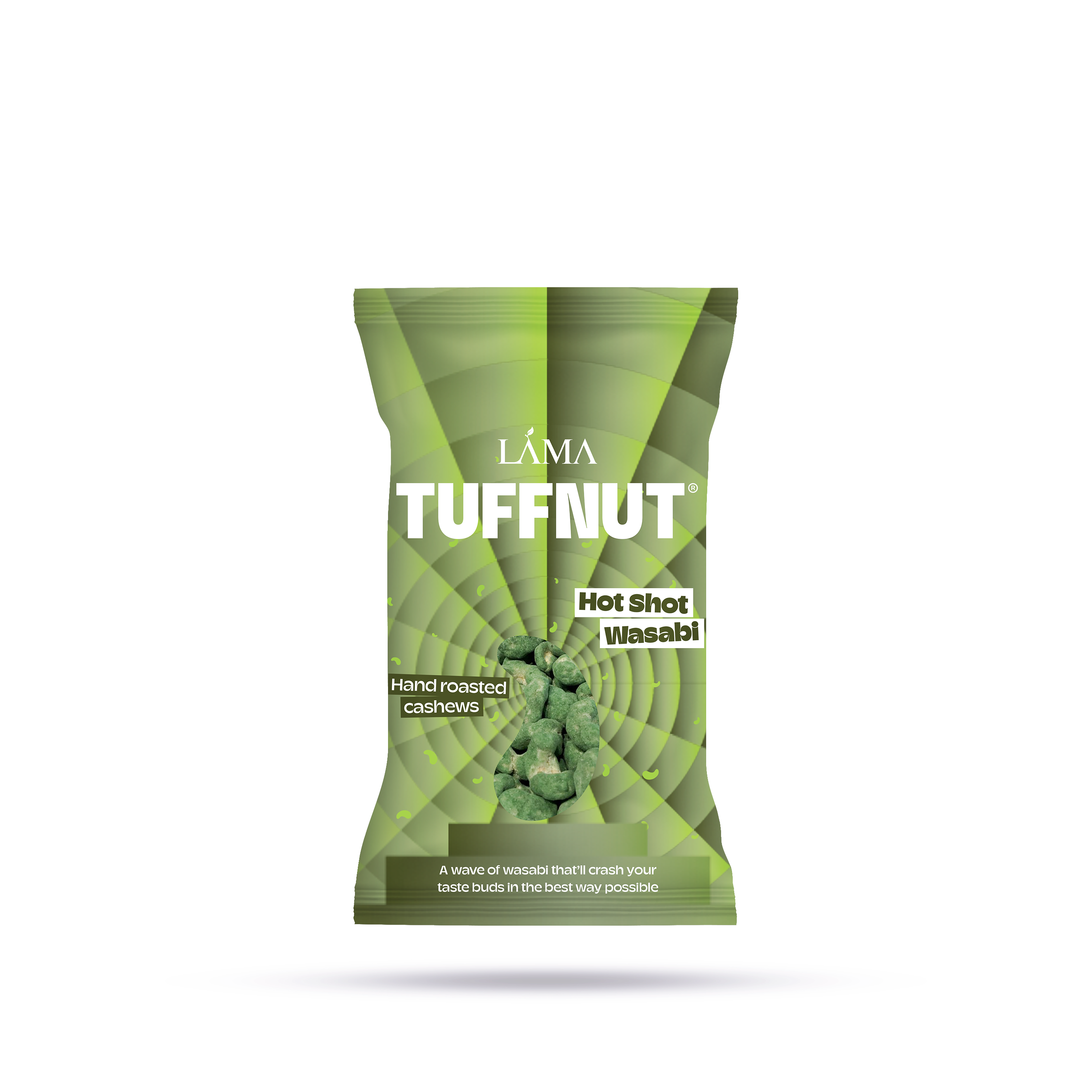 Lama Trading Company LTD – wholesale Nuts – TuffNut Hot Shot Wasabi Hand Roasted Cashews1