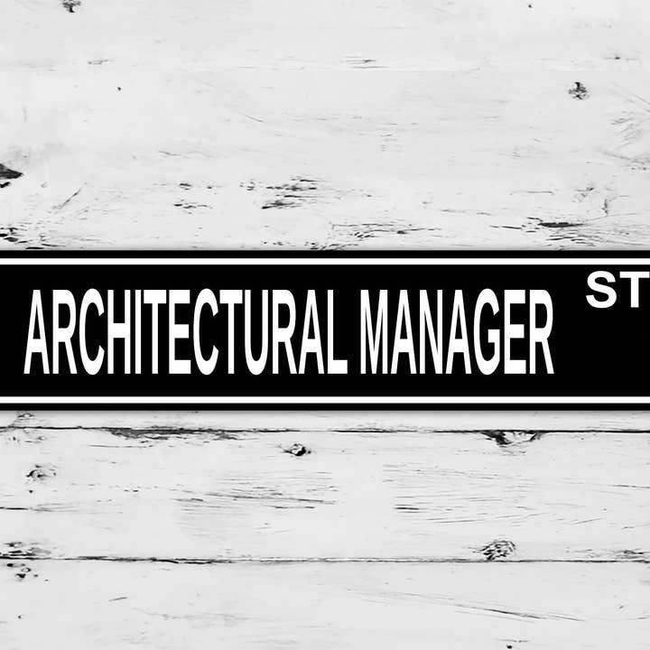 Game Time Prints - Vente Pancarte - Panneau de rue Architectural Manager