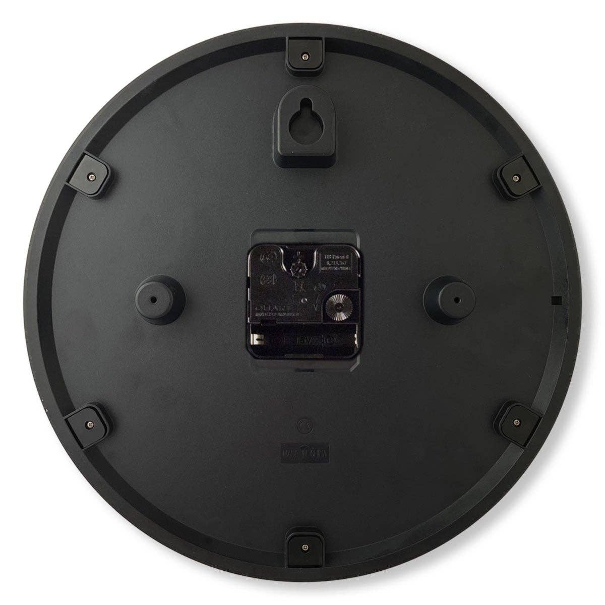 Dayclocks – Großhandel Wanduhren – DayClocks 12"-Wanduhr mit Aluminiumrahmen7