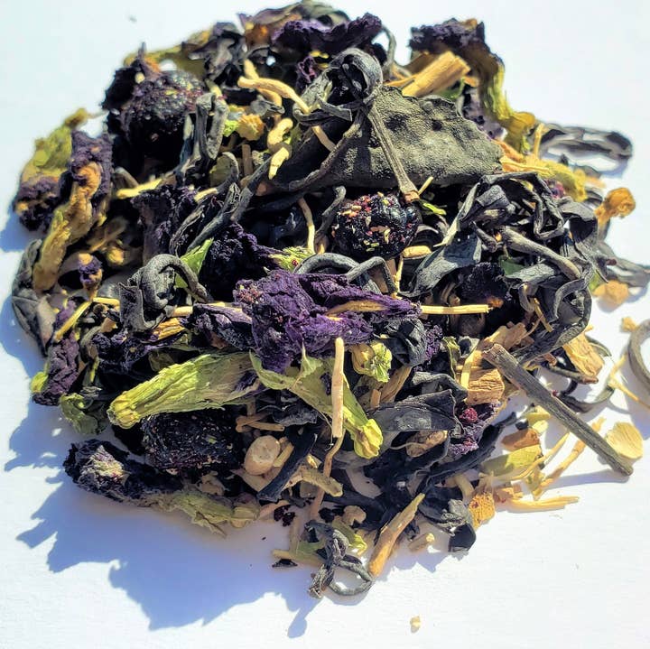 FREEALITEA - Wholesale Loose Tea - Release Your RoyalTEA Butterfly pea flower Ashwagandha Blend