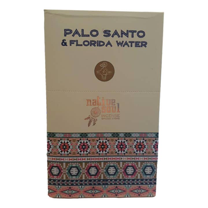 Native Soul Incense Palo Santo And Florida Water#335 for wholesale by WLM