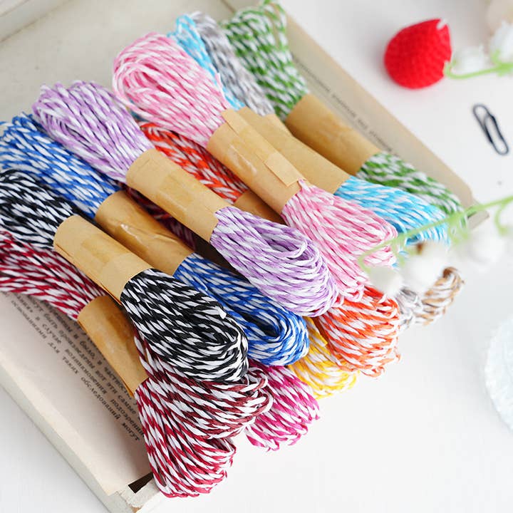 12 Color Baker’s Twine Set – 10m Each | Craft String for DIY and other Purchase Wholesale polypropylene twine. Free Returns & Net 60 Terms on Faire trending on Faire.