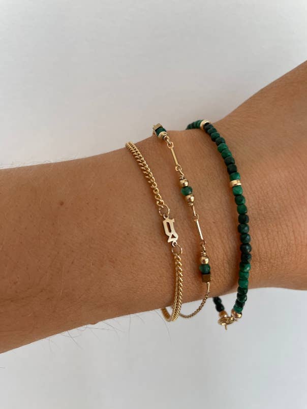 Gothic Letter Bracelet for wholesale by Gioielli By Gabriella