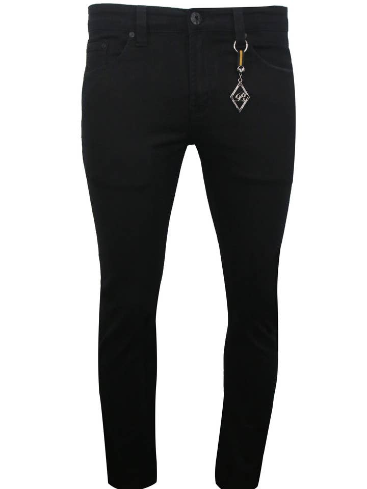 Vanlig svart tvätt - 041801 - Slim Fit för wholesale av Privilege Society