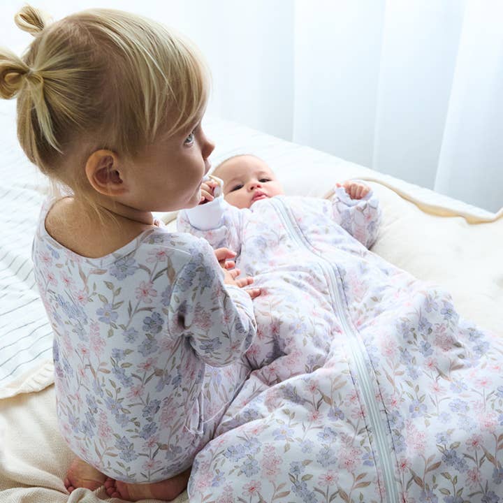 Anchor & Arrow - Wholesale Jumpsuit – Baby - NEW Long Zippy Romper - Floral3