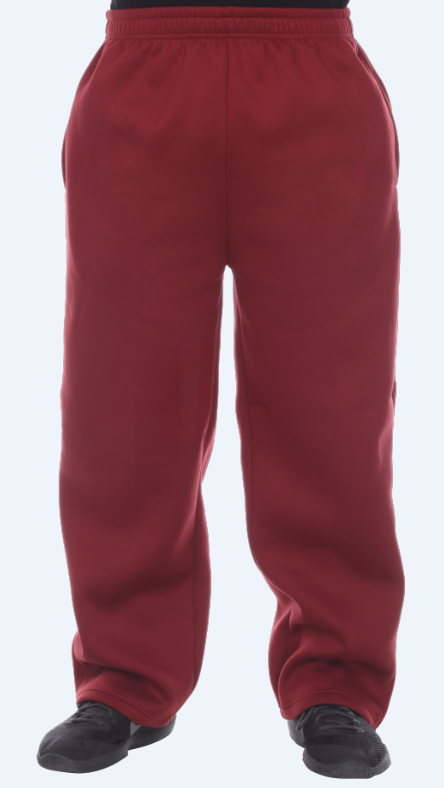 LeeHanTon - Wholesale Athletic Sweatpants/Joggers - Men's - LeeHanTon Men's Open Leg Fleece Sweatpants1