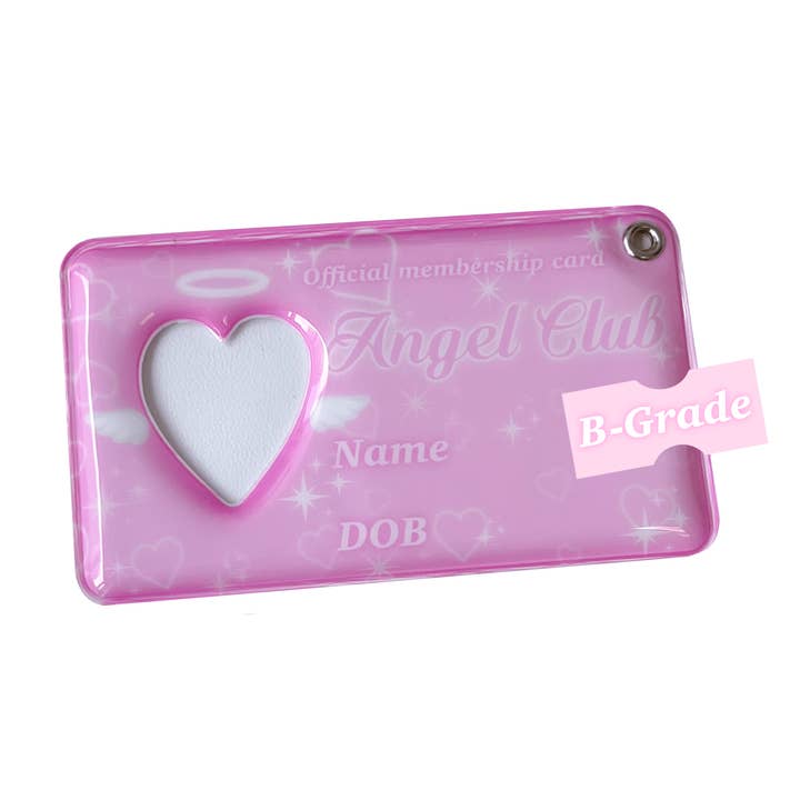 Angel Club ID Card Holder B Grade for wholesale by Mins Studios