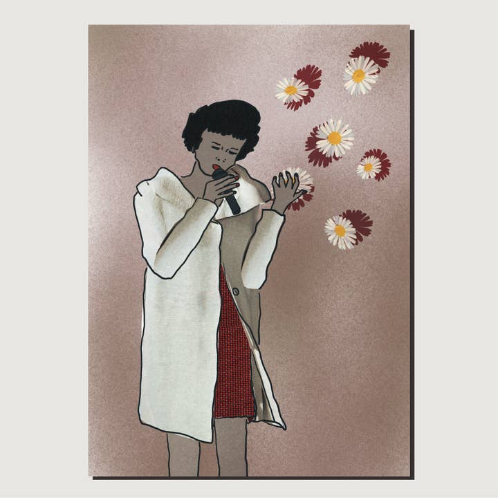 Hälsningskort DAISY SONG för wholesale av madame.peng