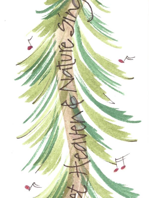 Let Heaven & Nature Sing Bookmark for wholesale by Credo Designs LTD