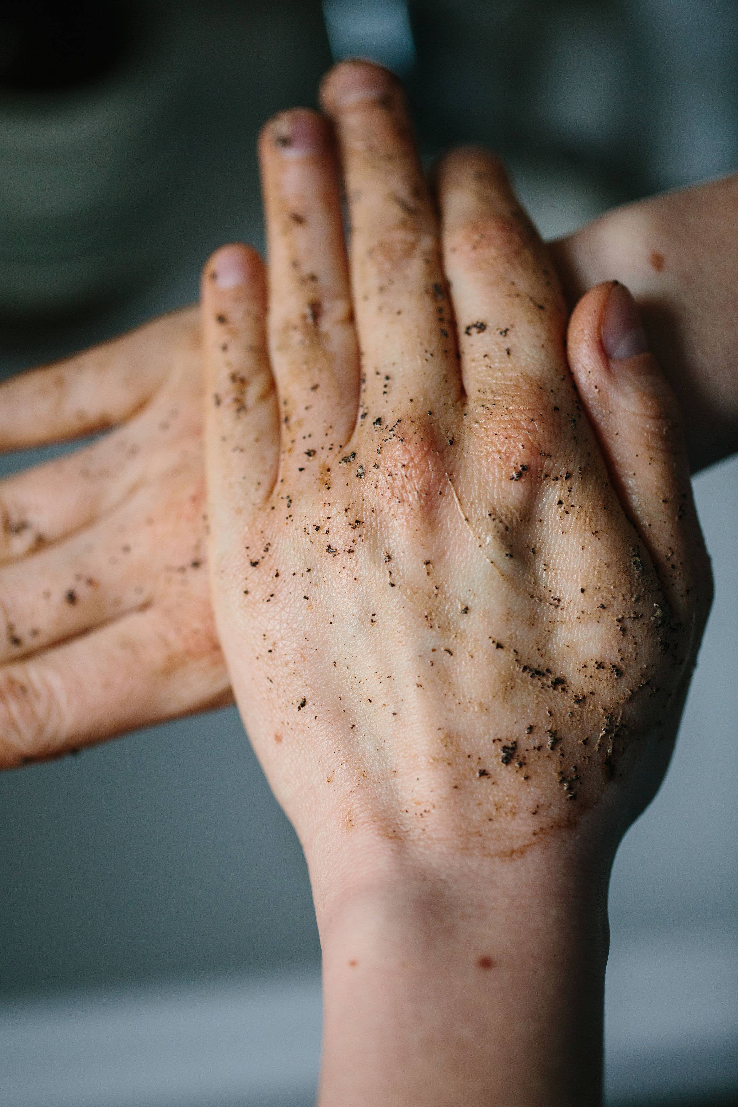 grums – wholesale Handtvål – Rå Kaffeskrubb + Tvätt (120 ml) - Naturlig exfoliering4