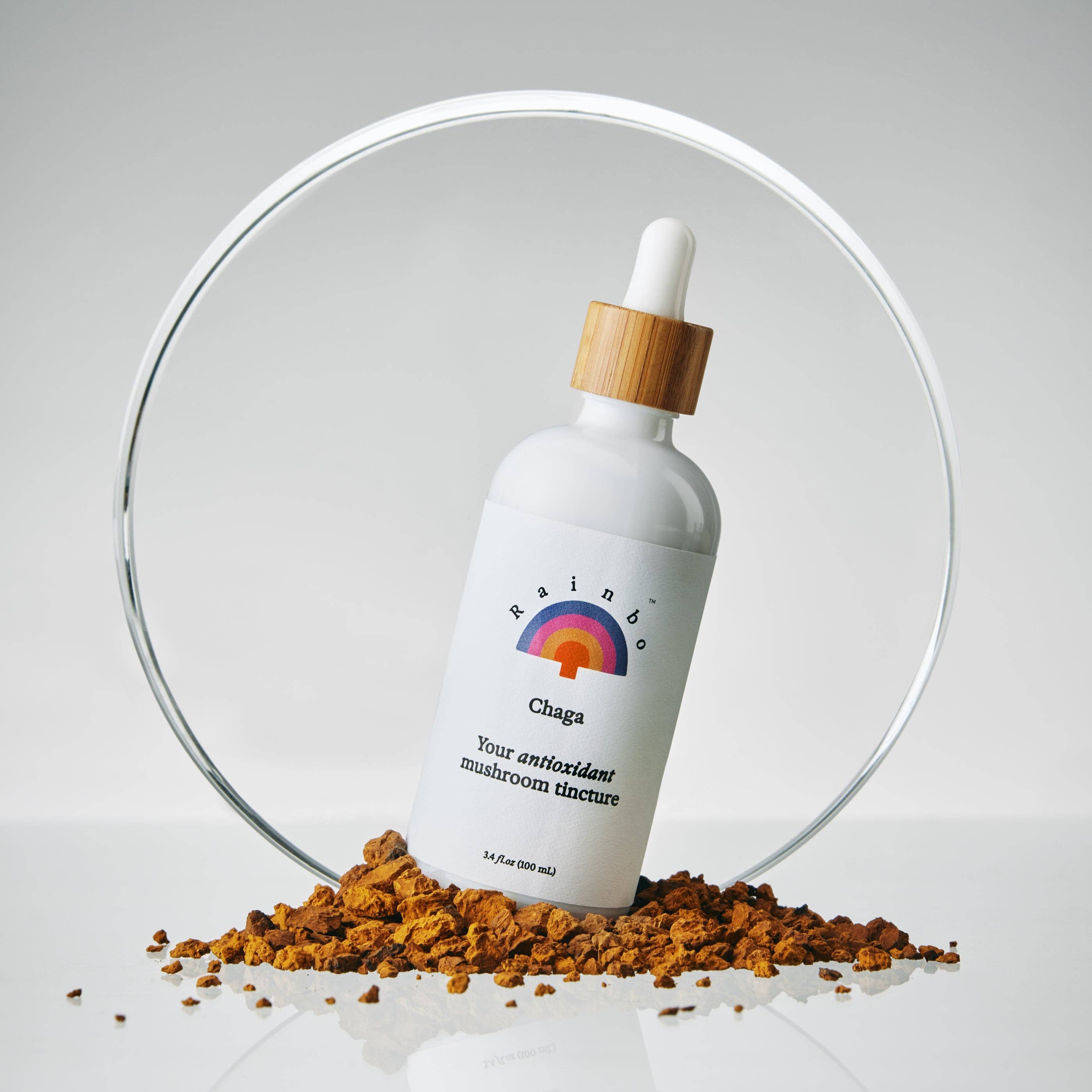 Rainbo Canada - Wholesale Tincture - Chaga Dual Extract Tincture *Alcohol Free*1