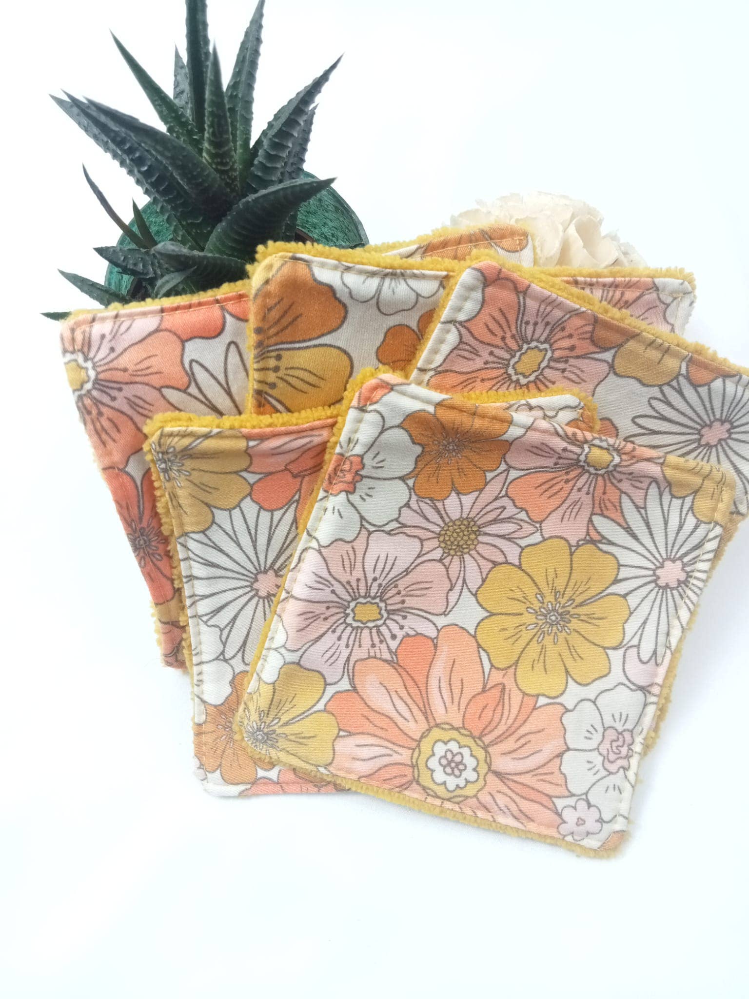 ZHENZHI - Wholesale Makeup Remover - Makeup remover wipes x5 vintage flowers1