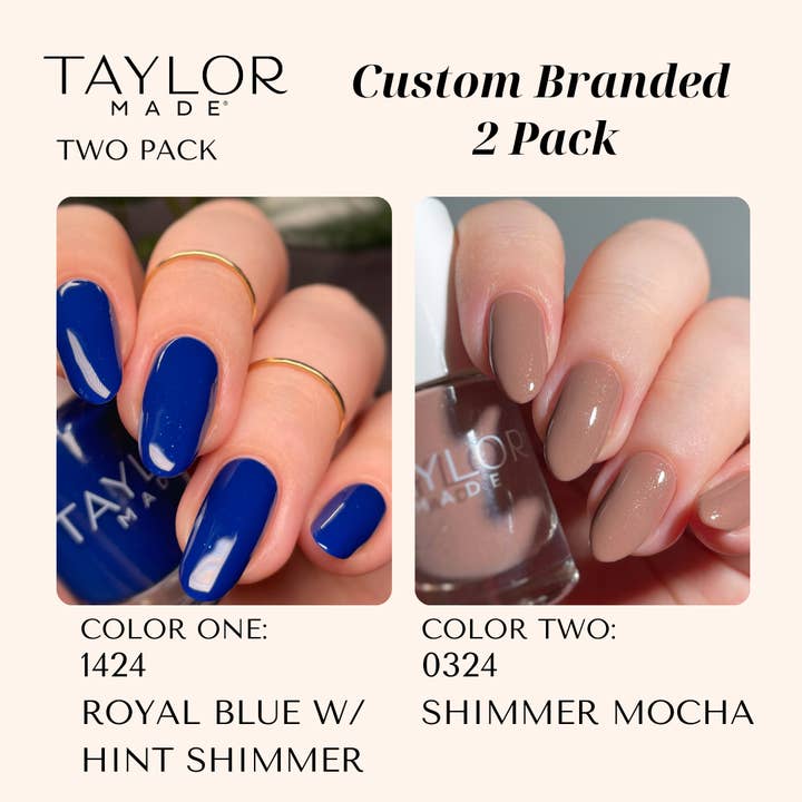 Taylor Made Polish - Vendita all'ingrosso Smalto per unghie - Smalto per unghie personalizzato: confezione da 2 a lunga tenuta + vegano + non tossico47