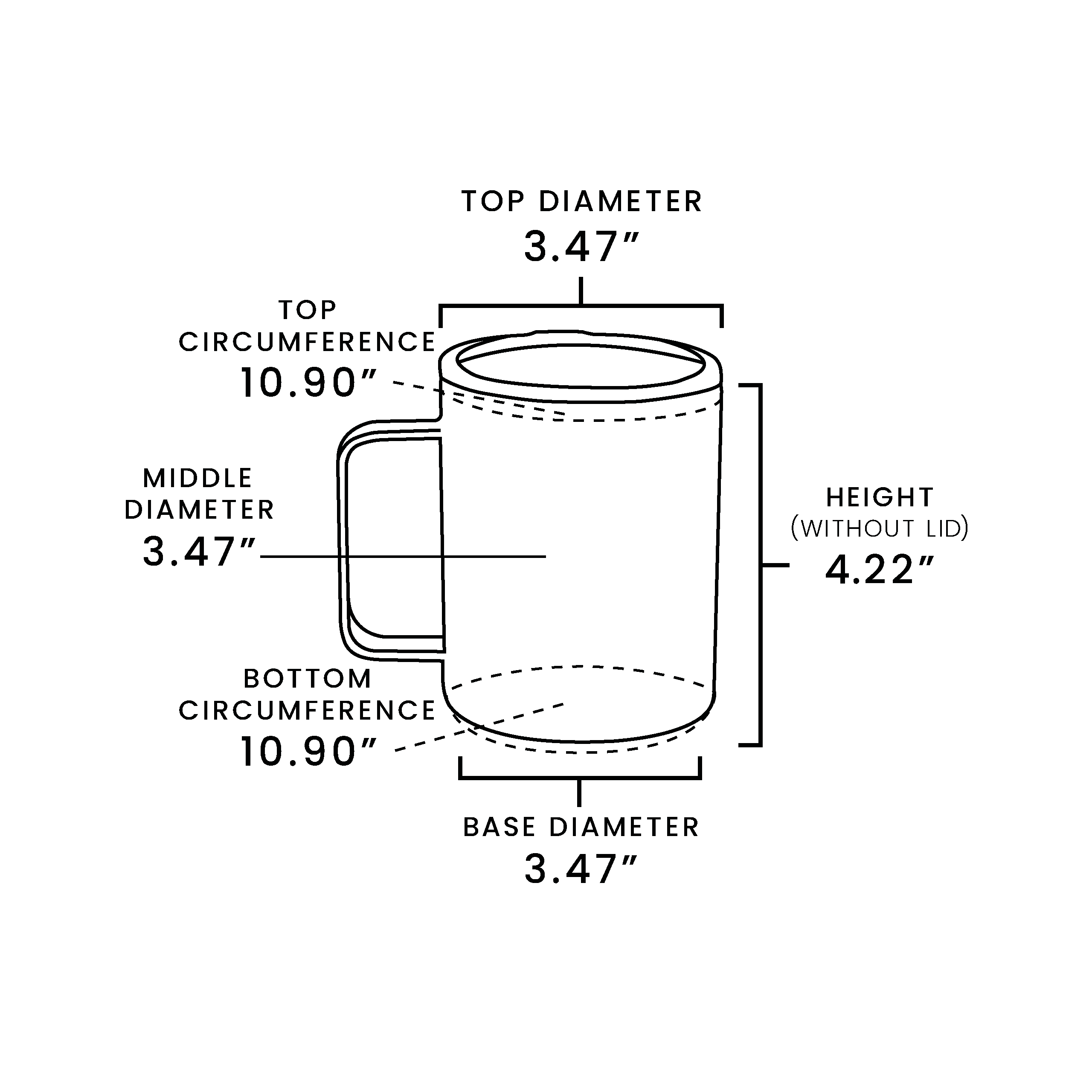 MakerFlo – wholesale Insulated mug/tumbler – 12oz Sublimation Camper Mug11