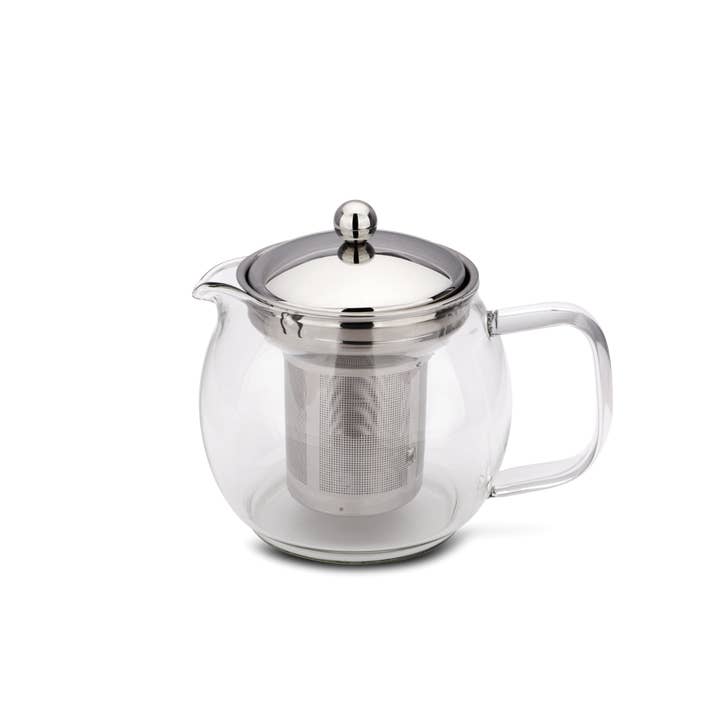 Tetera de vidrio de borosilicato con filtro de té 0,6l para venta al por mayor de Karl Weis