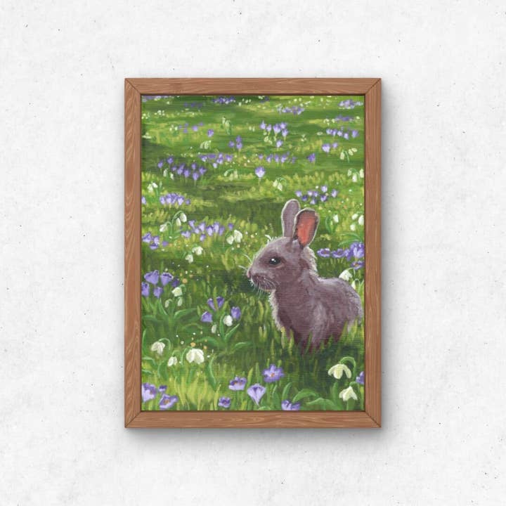 Affiche d'art Good Morning pour la vente par Larkspur Art Studio