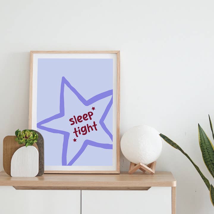 Danni Boden Designs - Wholesale Art Print - Sleep Tight - Home/Bedroom Print3